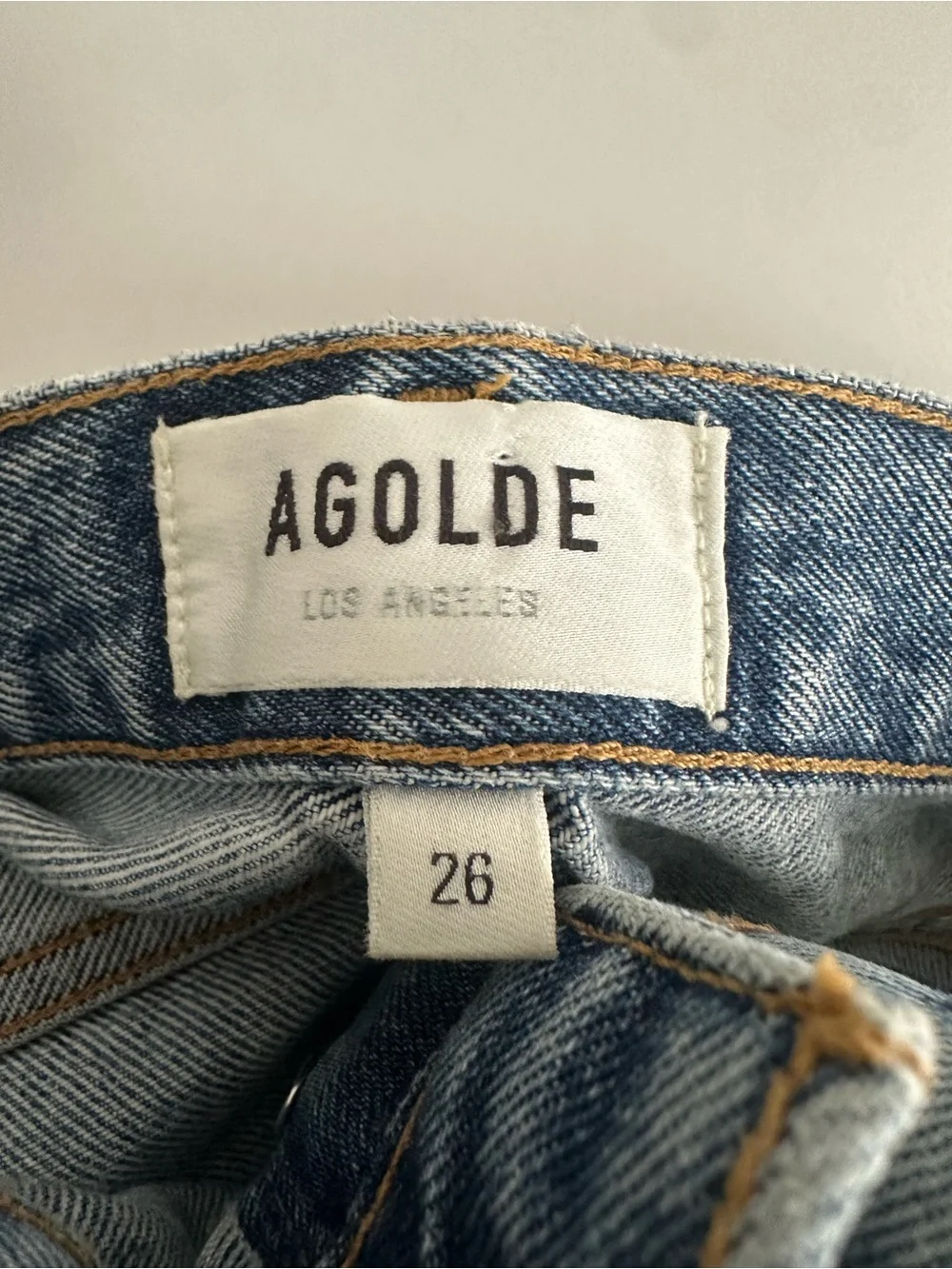 AGOLDE '90s Pinch Waist High Rise Straight Jeans Size 26